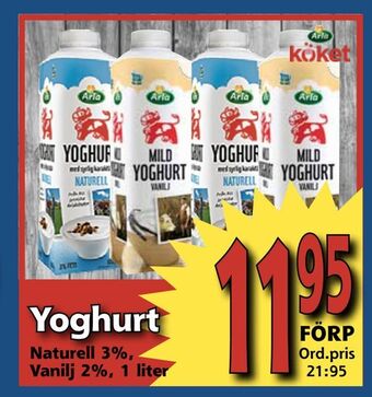 Supergrossen Yoghurt erbjuda