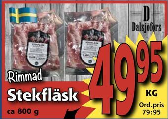 Supergrossen Stekfläsk erbjuda