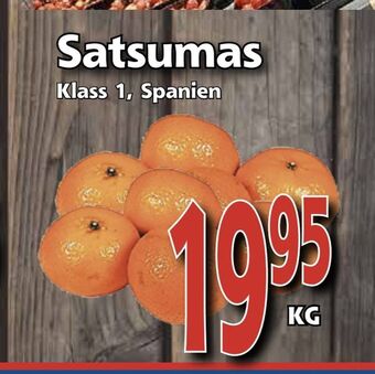 Supergrossen Satsumas erbjuda