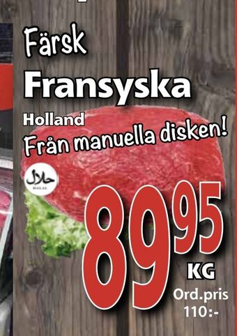 Supergrossen Fransyska erbjuda