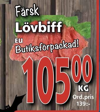 Supergrossen Lövbiff erbjuda
