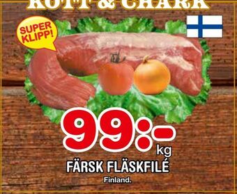 Nya Pulsen Färsk fläskfilé erbjuda