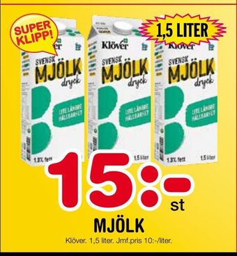 Nya Pulsen Mjölk erbjuda