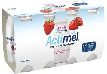 MatHem Drickyoghurt jordgubb utan tillsatt socker 0,1% 8x100g erbjuda