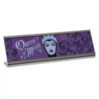 Disney Disney store evil queen desk nameplate, snow white and the seven dwarfs erbjuda
