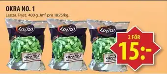 Matvärlden Tensta Okra no. 1 erbjuda