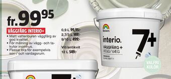 Bauhaus Väggfärg interio+ erbjuda
