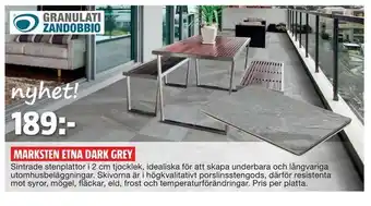 Bauhaus Marksten etna dark grey erbjuda