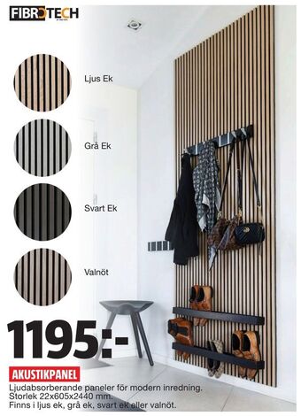 Bauhaus Akustikpanel erbjuda