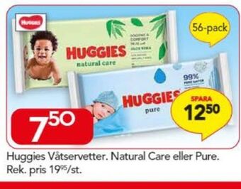 Bo Ohlsson Huggies tvättservetter erbjuda