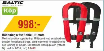 Erlandsons Brygga Räddningsväst Baltic Ultimate erbjuda