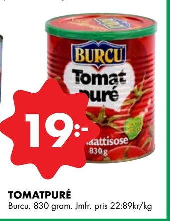 ÖoB Tomatpuré erbjuda