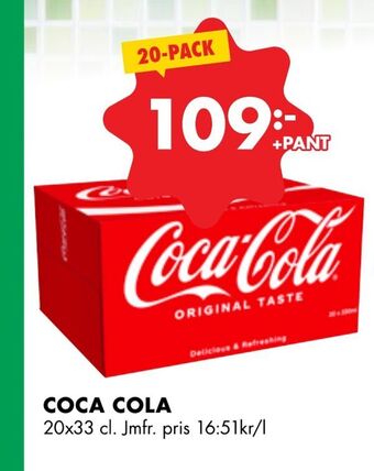 ÖoB Coca cola erbjuda