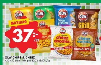ÖoB Olw chips & cheez erbjuda