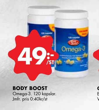 ÖoB Body boost erbjuda