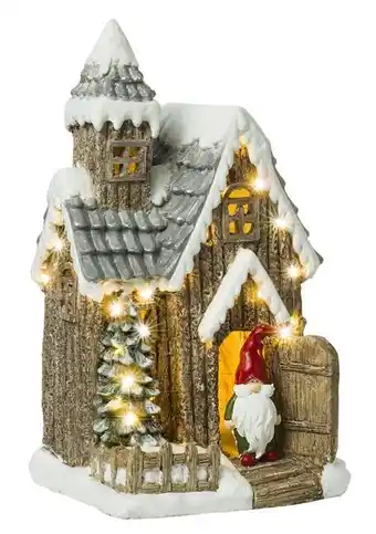 Dekorationsbelysning santa's house