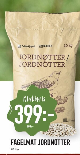 Fågelmat Jordnøtter