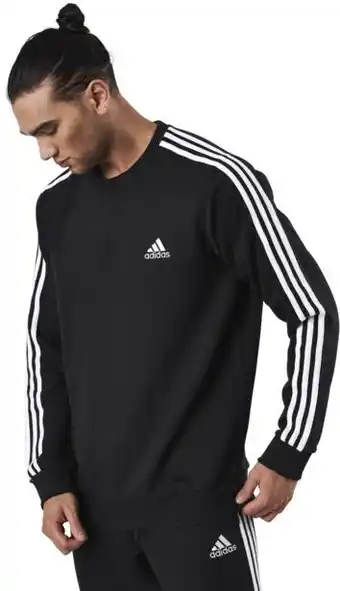 Sportamore Essentials sweatshirt black / white erbjuda