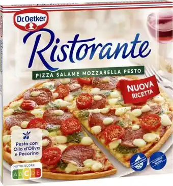 City Gross Pizza ristorante salame/mozzarella/pesto, fryst erbjuda