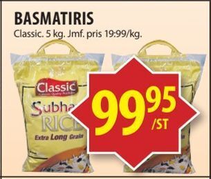 Matvärlden Tensta Basmatiris erbjuda