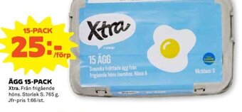 Stora Coop Ägg 15-pack erbjuda