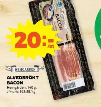 Stora Coop Alvedsrökt Bacon erbjuda