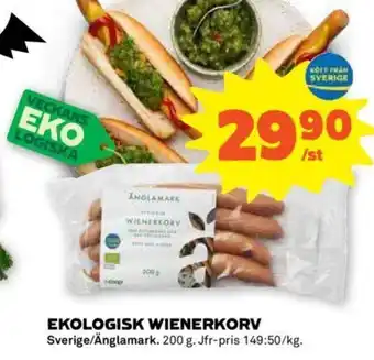 Ekologisk Wienerkorv
