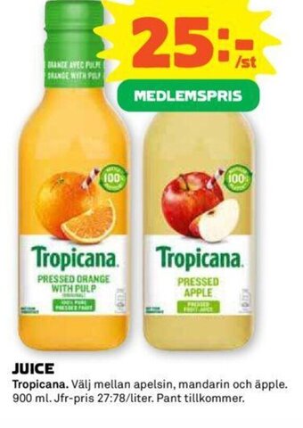 Stora Coop Juice erbjuda