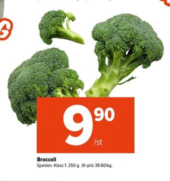 Coop Extra Broccoli erbjuda