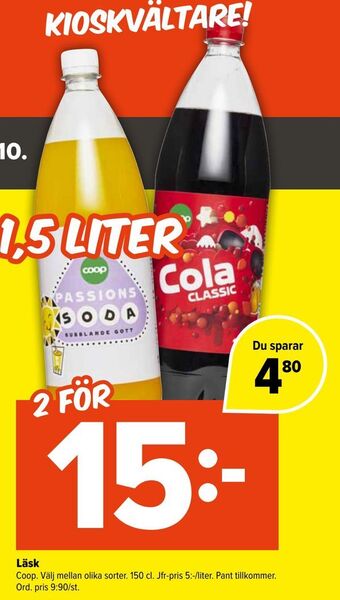 Coop Extra Läsk erbjuda