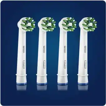 Elon Oral-b crossaction 4-pack erbjuda