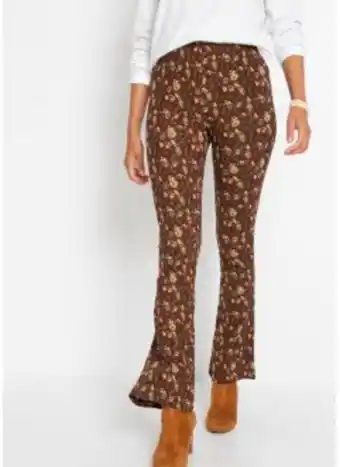 Bonprix Utsvängda leggings med hållbar viskos erbjuda