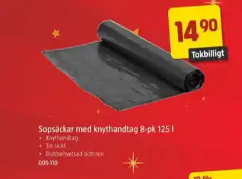 Jula Bright lightning sopsäck erbjuda