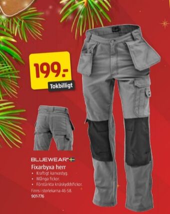 Jula Bluewear arbetsbyxor erbjuda
