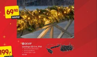 Jula Ekvip ljusslingor erbjuda