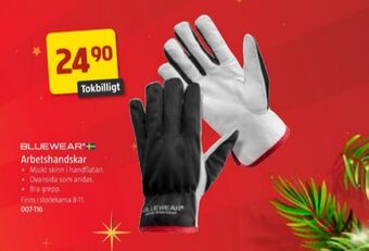 Jula Bluewear arbetshandskar erbjuda