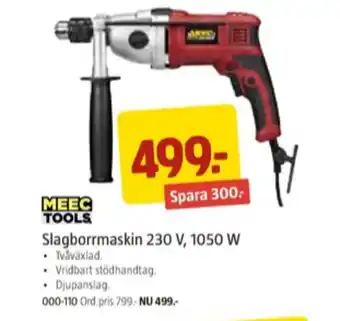 Jula Meec tools slagborrmaskin erbjuda