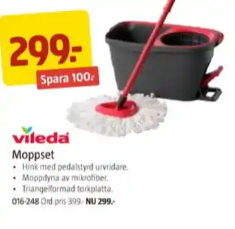 Vileda turbo smart moppset