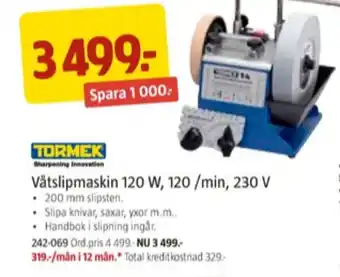 Tormek slipmaskin