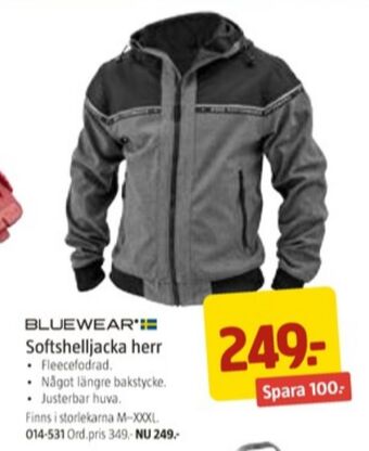 Jula Bluewear arbetsjackor erbjuda