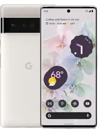 Inet Google pixel 6 pro (128gb) cloudy white erbjuda