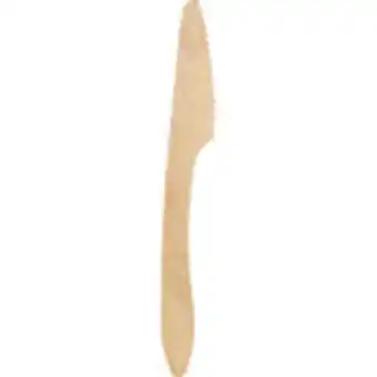 Kniv vaxat trä 190mm biopak 100p