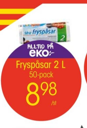 EKO Alpina fryspåsar erbjuda
