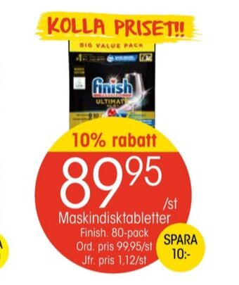 EKO Finish diskmaskintabs erbjuda