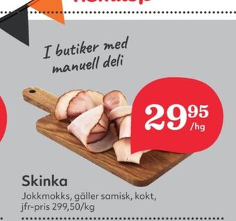 Hemköp Jakobsdals skinka erbjuda