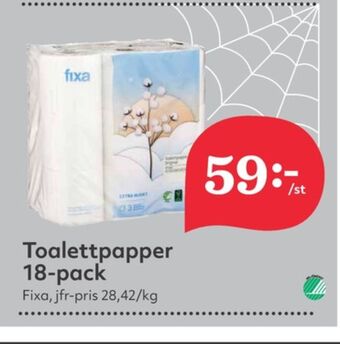 Hemköp Fixa toalettpapper erbjuda