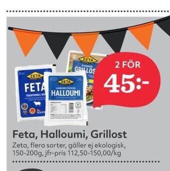 Hemköp Zeta fetaost erbjuda