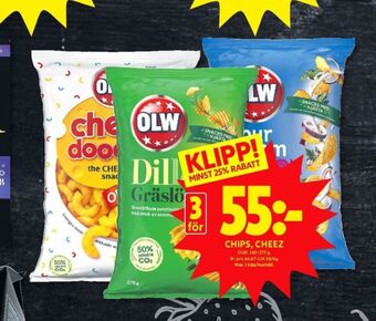 ICA Kvantum Olw chips erbjuda