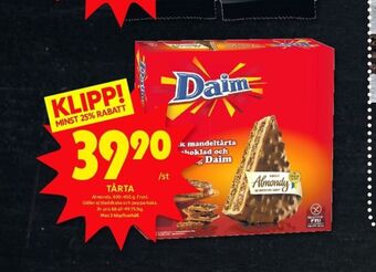 ICA Kvantum Almondy tårtor erbjuda