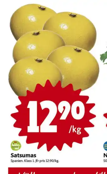ICA Nära Svenskt smör satsumas erbjuda
